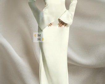 long sleeve short casual dresses Color Block Off-Shoulder Long Sleeve Short Dress