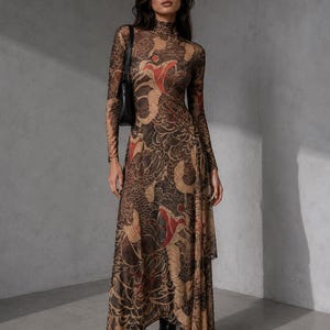 asia evening dress product info and reviews Alex Evenings Petite Kelsey Embroidered Godet Detail Dress PINE / 8P