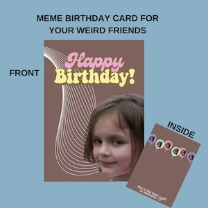 Biglietto d'auguri per meme
