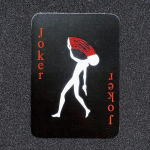 Carta Joker ilustrada