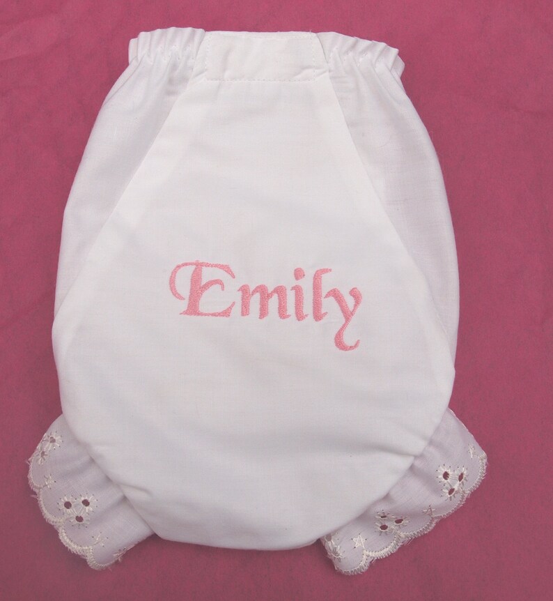 Baby Girl Bloomers Monogrammed Baby Girl Bloomers Diaper Etsy