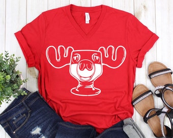 Marty Moose Mug, primo Eddie, ação de graças, Griswold, férias de Natal, arquivo digital: svg, jpg