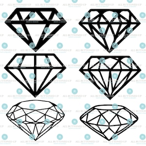 May include: Four black diamond shapes on a white background. The diamonds are outlined in black and have a geometric pattern inside. The diamonds are arranged in a grid pattern.