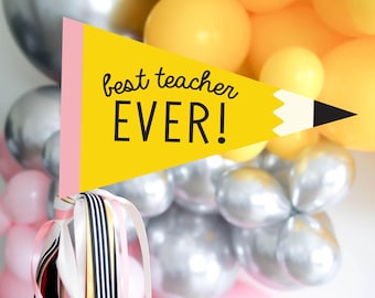 Bandeira de agradecimento ao professor, para impressão, flâmula, jardim de infância 1ª 2ª série 3ª 4ª 5ª 6ª 7ª 8ª foto fácil, educação domiciliar, régua