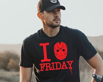 Jason Mask Eu adoro sexta-feira arquivo digital: svg, jpg