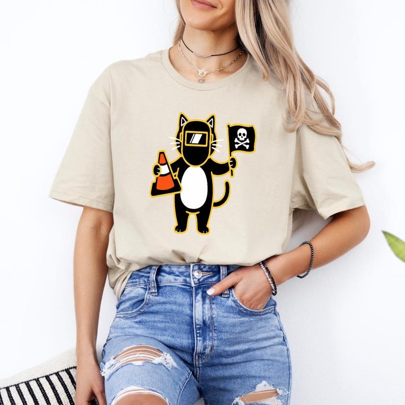 Pittsburgh, Cat Hoist The Traffic Cone 3 Icons Shirt image 17