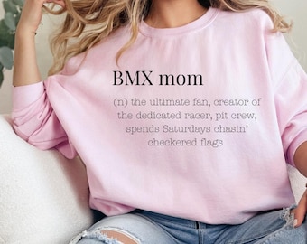 BMX Mom Definition SVG PNG: Racing Mom Shirt Design (Digital File)