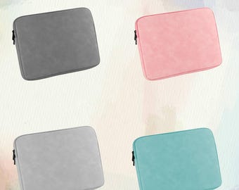 Suede padded Laptop Sleeve Case for 11,12,13.3,13.6,14,5.6 Inch Computer case Zipper iPad Gaming Laptop Workbook Drop & Scratch resistant