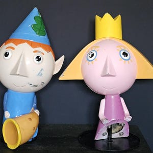 Fiberglas Ben & Holly's Little Kingdom Jahrmarkt Fahrt Shop Display Statuen 65-68 cm