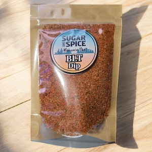 BLT Dip  Dip Mix Christmas gift stocking stuffer seasoning mixes house warming gift party dip gourmet dip  party gift birthday