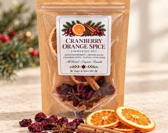 Cranberry Orange Spice Simmer Pot