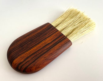 Cocobolo Wood Tampico Hand Brush (C1) Personal Brush--Tampico Brush--Wood Brush