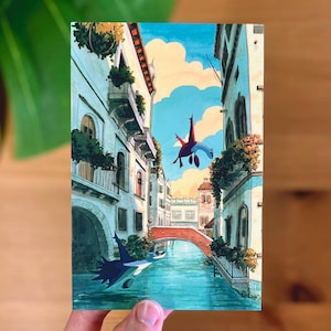 Legendary Latis - Impresión de arte anime de fantasía - Postal de 4x6"