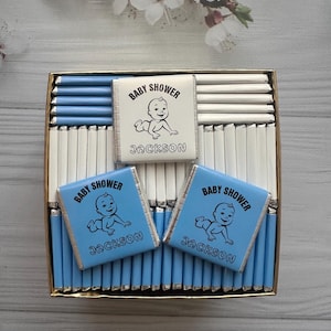 Baby Shower Chocolate, Welcome Baby Personalized Chocolates, Baby Party Favors, Baptism Gift, Baby Celebration, Sweet16 Gifts , Event Gift