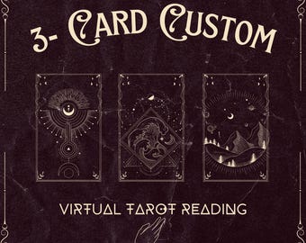 Drei-Karten-Tarot-Legung | Schnelle & präzise Einblicke | Ratgeber für Liebe, Karriere und Leben (PDF)