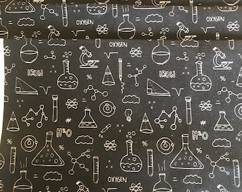 Belted Chemistry, Veterinarian, Medical Tech, Scrub Pocket in Science, Lab, Nerdy Fabric