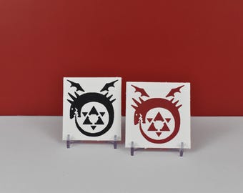 Pyramid Dragon Temporary Tattoo (2 pack)