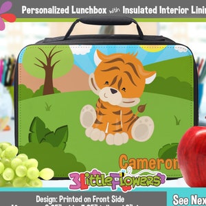 Drinking Bottle and Lunch Box Animal Planet Tiger Green Online
