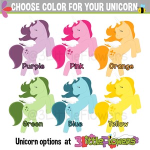 Unicorn and Rainbow Placemat Personalized placemat for kids Laminated Custom Double-sided placemat Activity Placemat for Children image 2