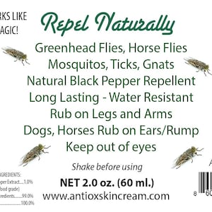 Greenhead Flies Insect Repellent Biting Repel Naturally Horseflies Mosquitos Gnats Ticks