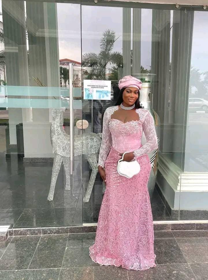 Asoebi Latest Lace Gown Styles 2022 Best Aso Ebi Lace Gown Styles