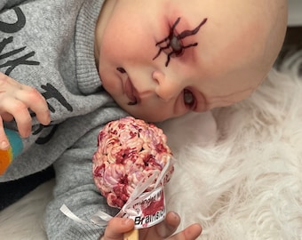 Mangled Mishaps Presents the Brainsicle Pop | For Your Zombie Horror Reborn Baby Dolls!