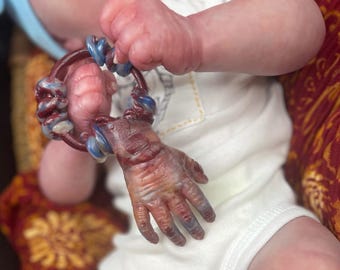 Handy-Rang Chew Toy | Zombie Horror Reborn Doll Prop (Pre Order)