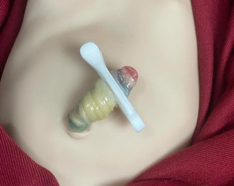 PRE-ORDER Hyper Realistic Umbilical Cord For Your Reborn Baby! | One Hour Old Style