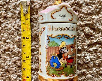 Rare Vintage (1995) Lenox Disney Porcelain Spice Jars Set of