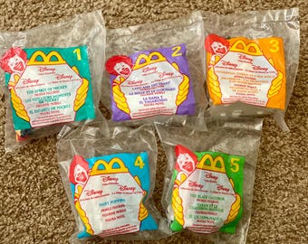 Vintage 1998 McDonald's Disney Happy Meal Toy | Sealed Character Figure