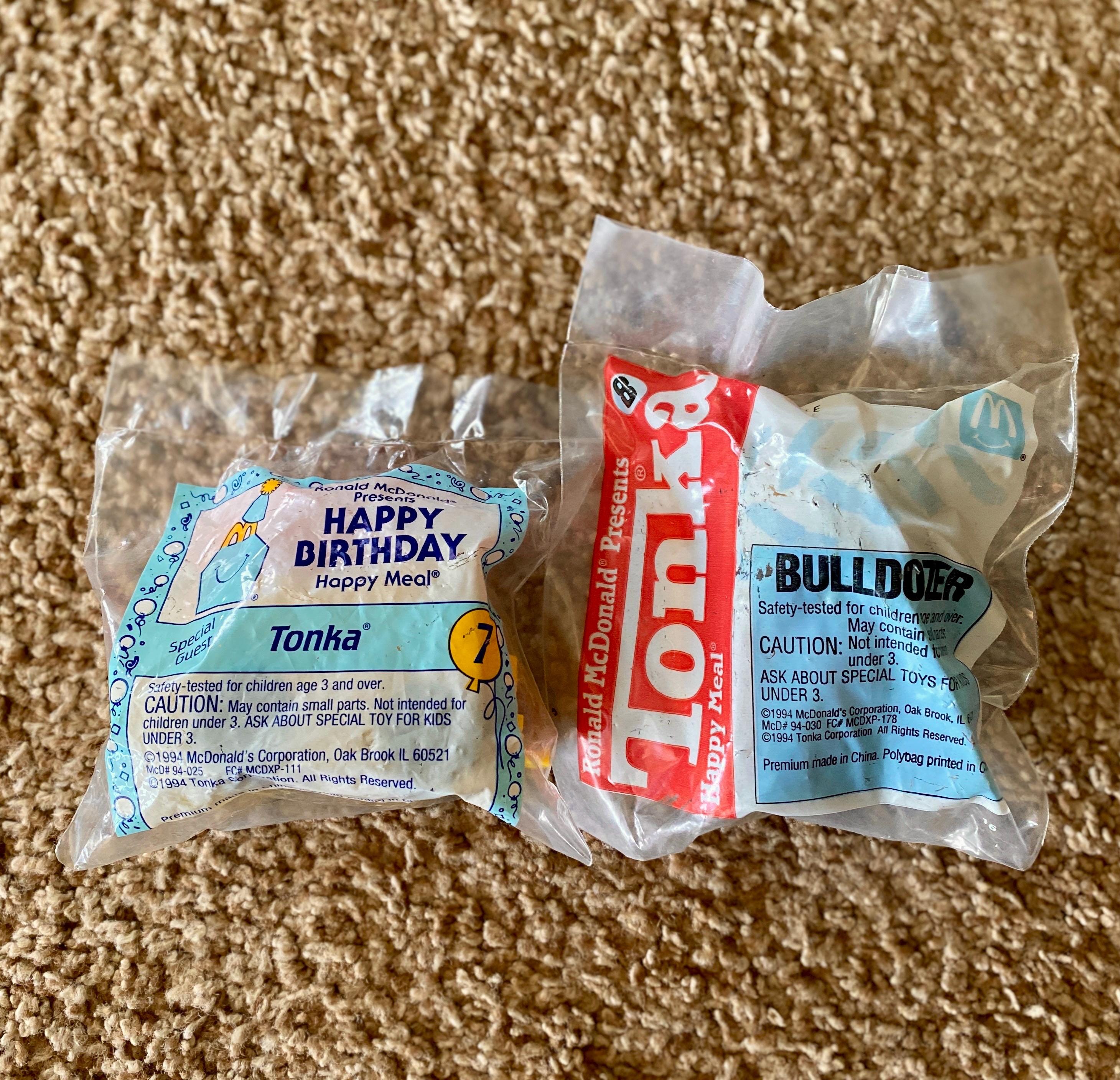 Vintage (1994) Tonka Truck Mcdonald's Happy Meal Toys | Tonka