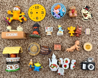 Vintageprydnader: Dockhusminisar, Knick-Knacks - Du väljer