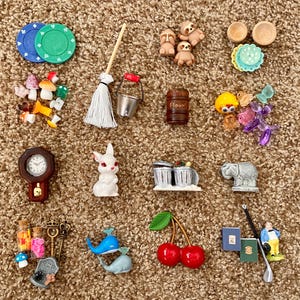 Vintage Trinkets, Minis & Smalls | Doll House Minis, Trinket Shelves, Printer Trays, Trinket Boxes | Knick-Knacks | You Choose [Pre-Owned]
