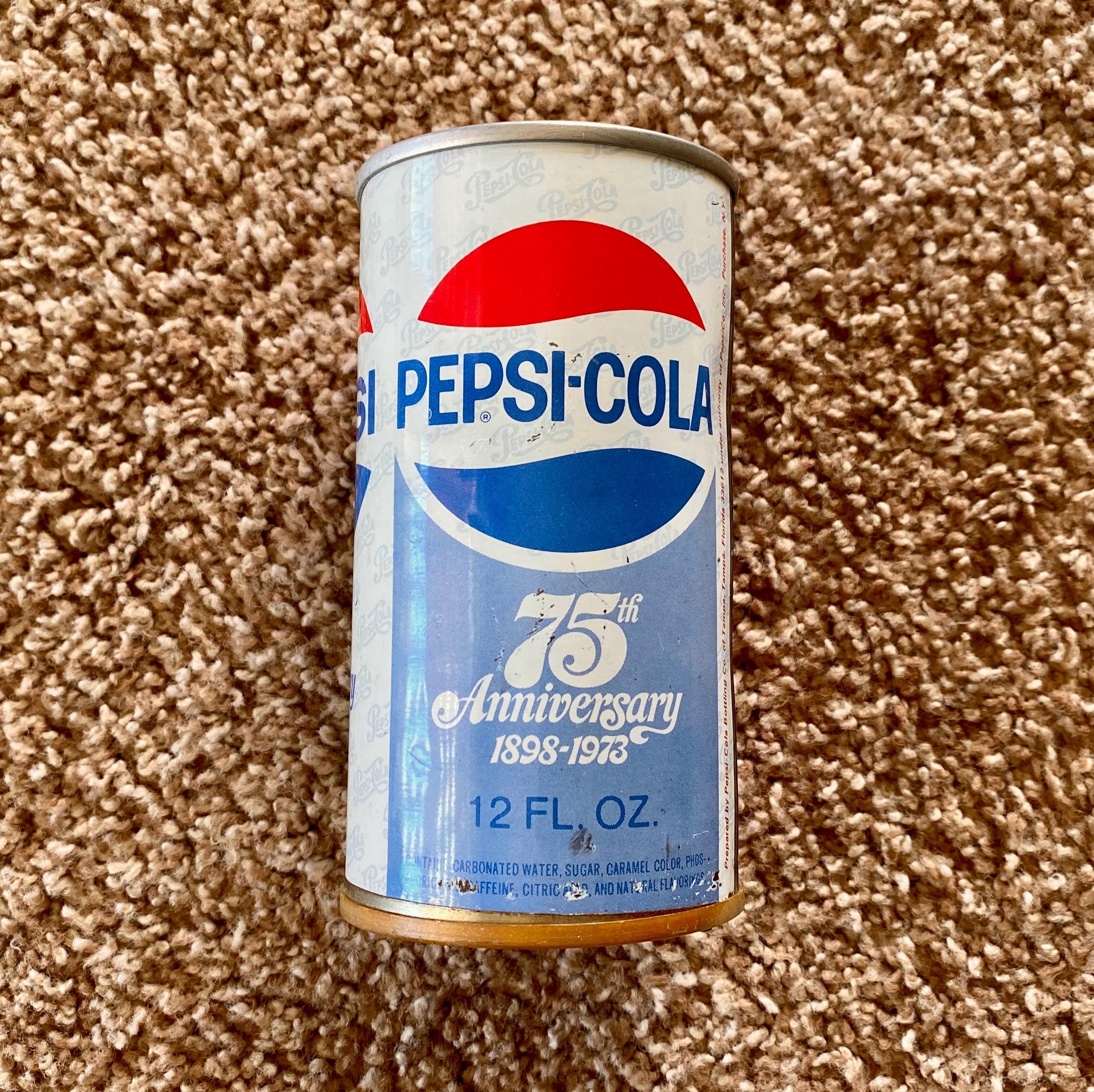 Vintage 1973 Pepsi Cola 75th Anniversary Music Box Can - Etsy