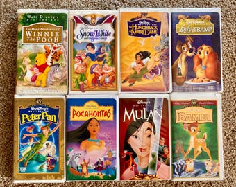 Vintage Disney VHS Movie | 90s Masterpiece Collection
