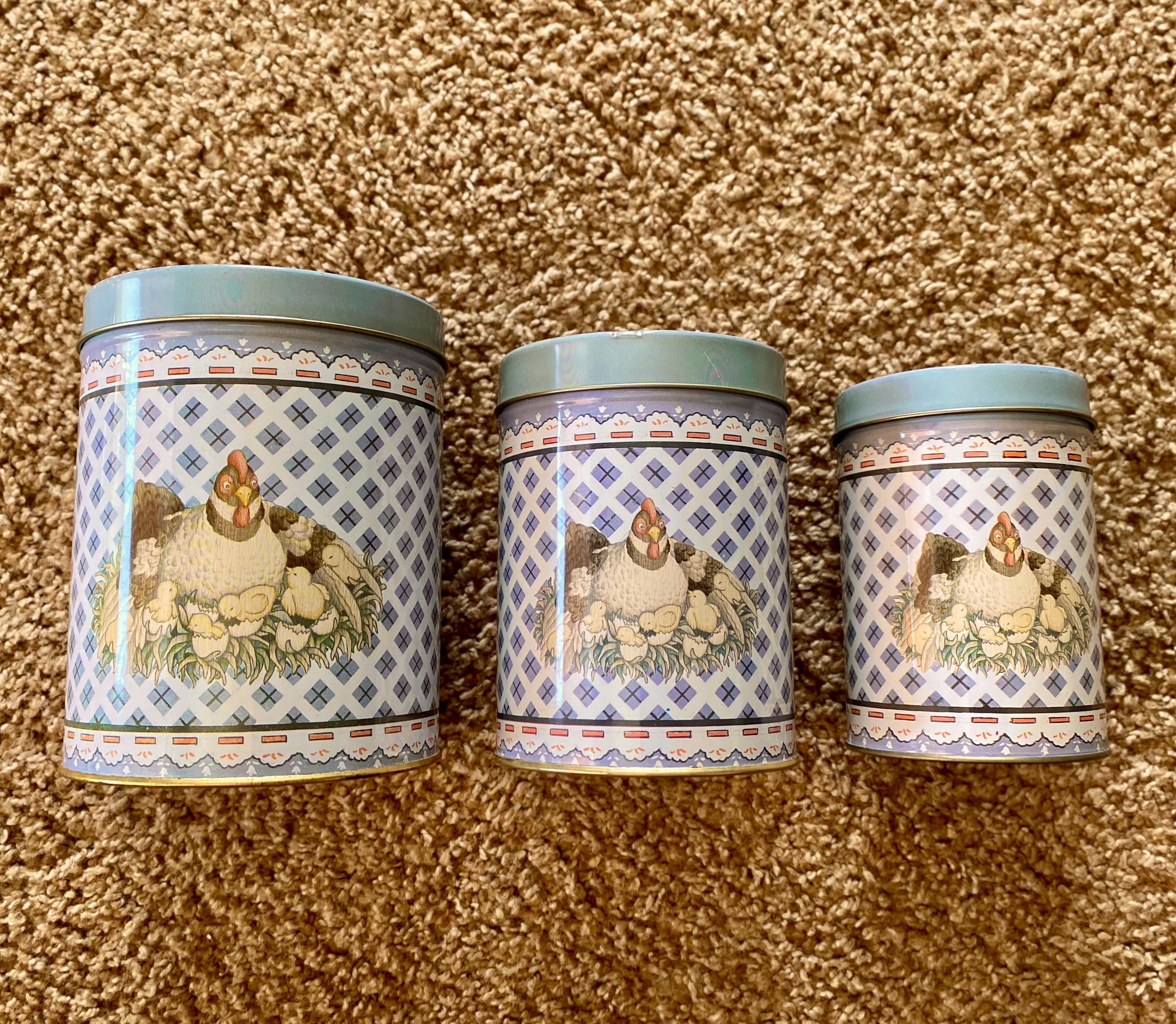 Set of 3 Canister - Etsy