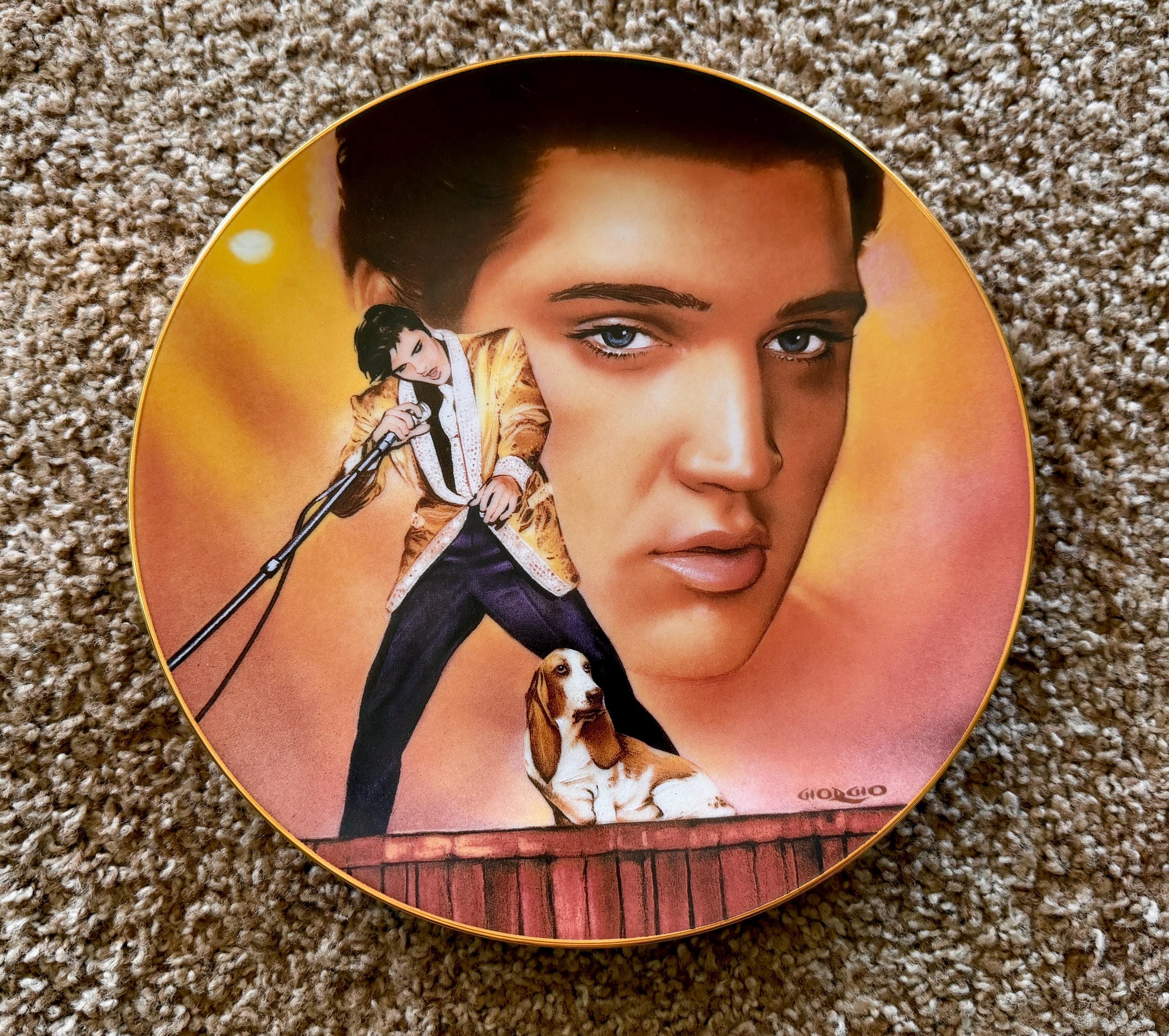 Elvis Collectible Plate - Etsy