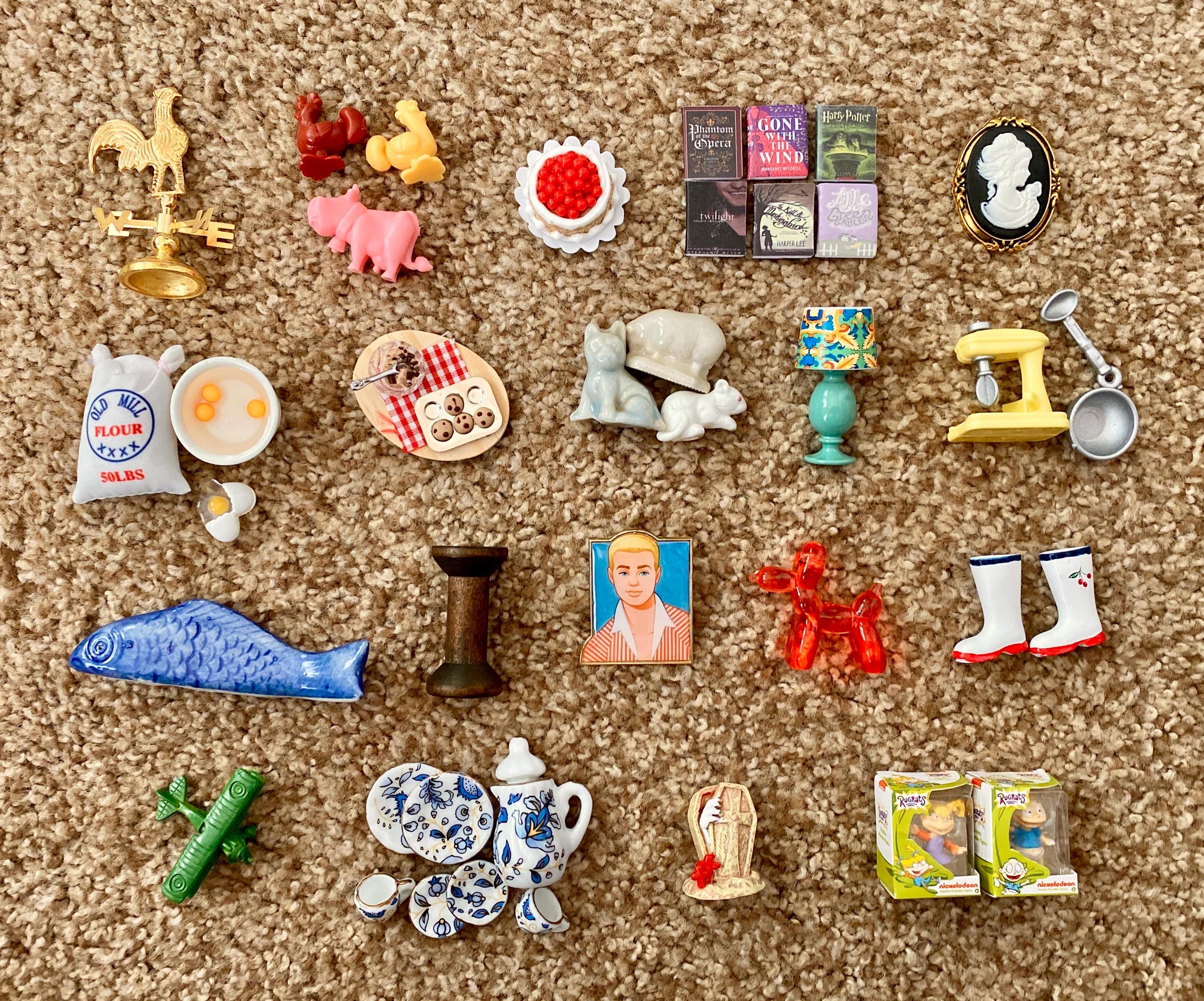 Vintage Schmuck, Minis & Smalls | Puppenhaus Minis, Schmuckregale, Druckerablagen, Schmuckkästchen | Schnickschnack | Sie Wählen [Gebraucht]