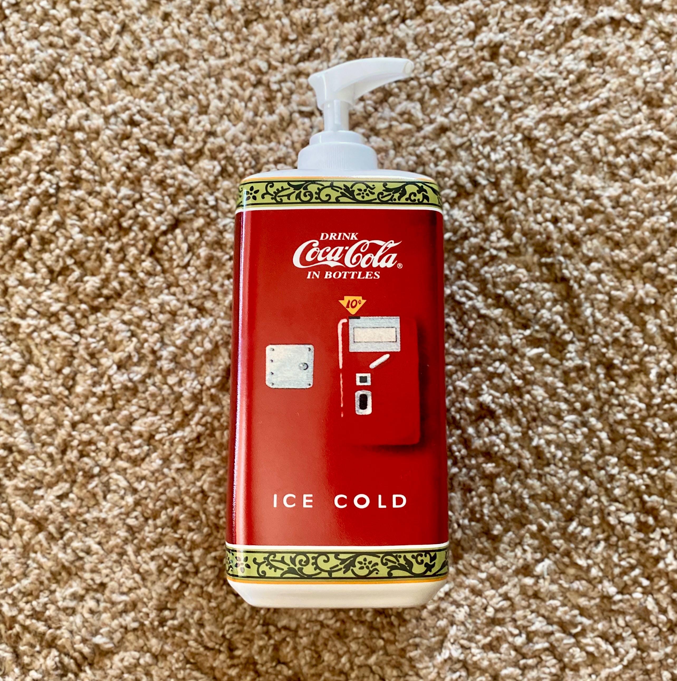 Vintage (1990s) Coca-cola Lotion / Soap Dispenser | Coca-cola