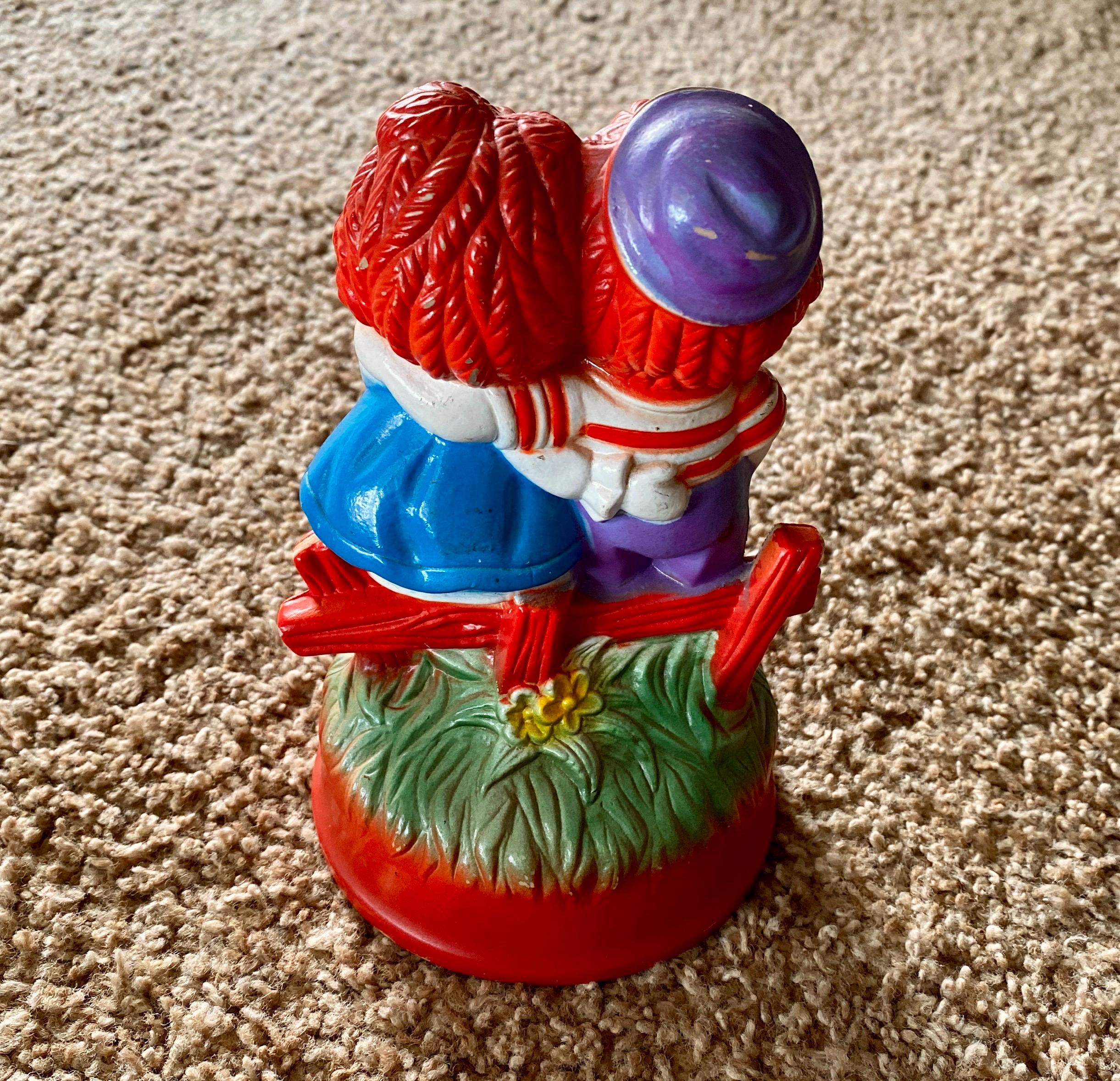 ヴィンテージ ラガディ・アン＆アンディ フィギュア：1974年製