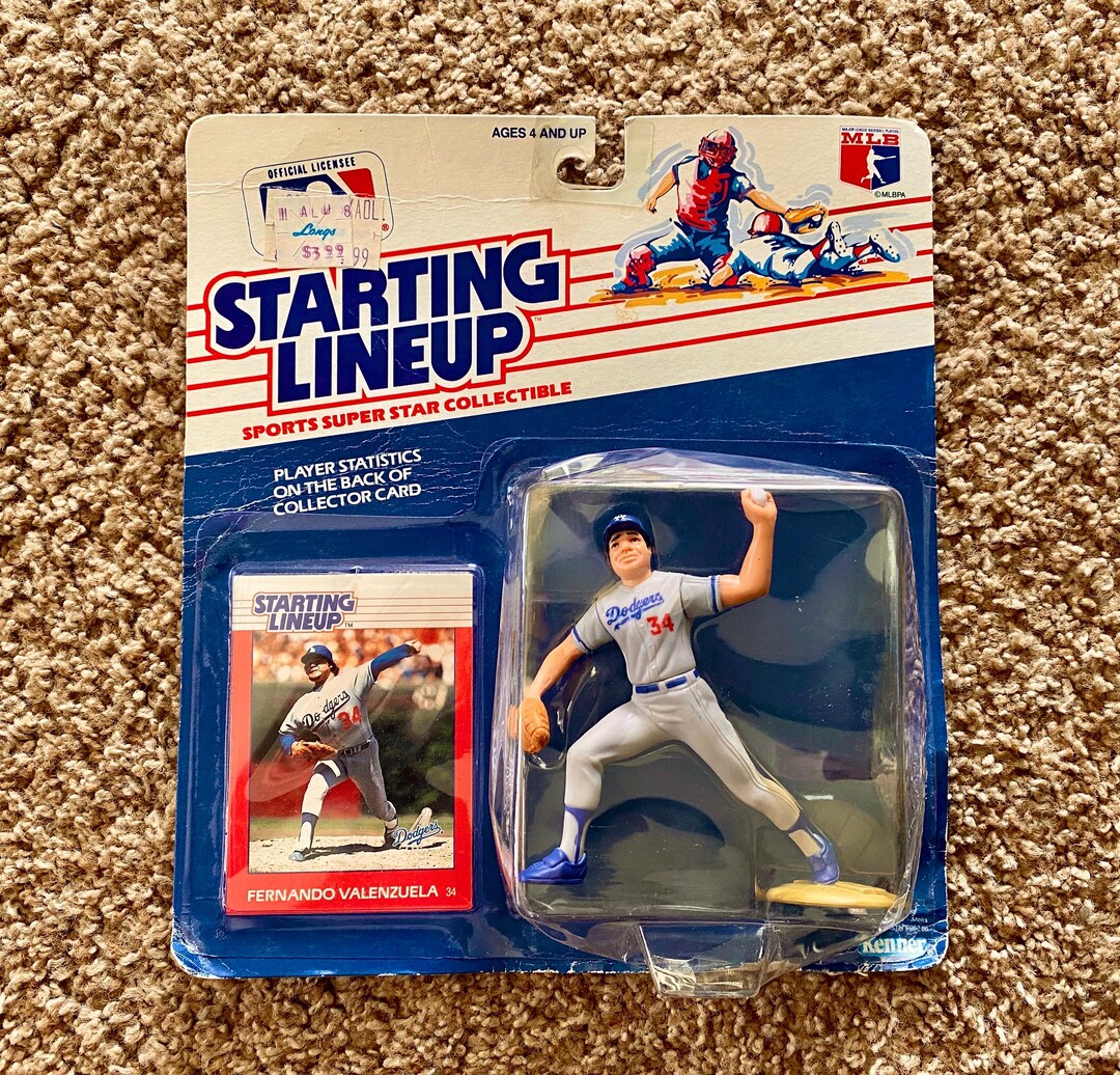 Vintage 1988 Fernando Valenzuela Dodgers Action Figure - MLB
