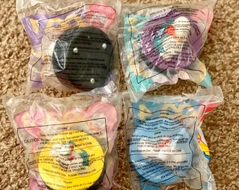 Vintage (1996) Mighty Ducks McDonald&#39;s Happy Meal Hockey Puck Toy Collection | You Choose [Sealed]