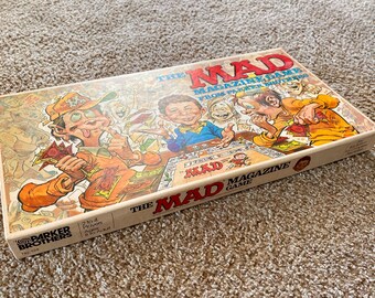 1979 Jeu de société The MAD Magazine par Parker Brothers #124 COMPLET