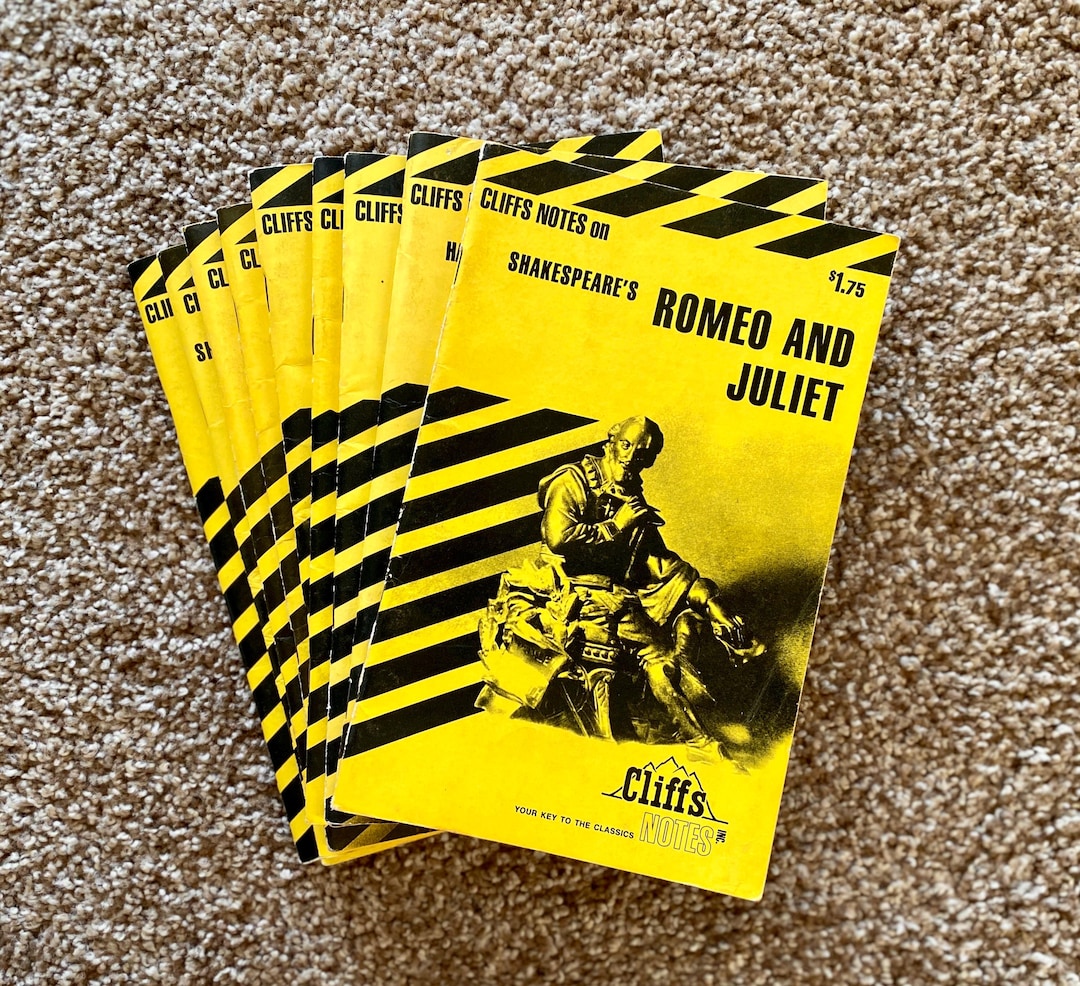 Vintage (1960s-1980s) Cliffs Notes Softcover Books | Vintage Books ...
