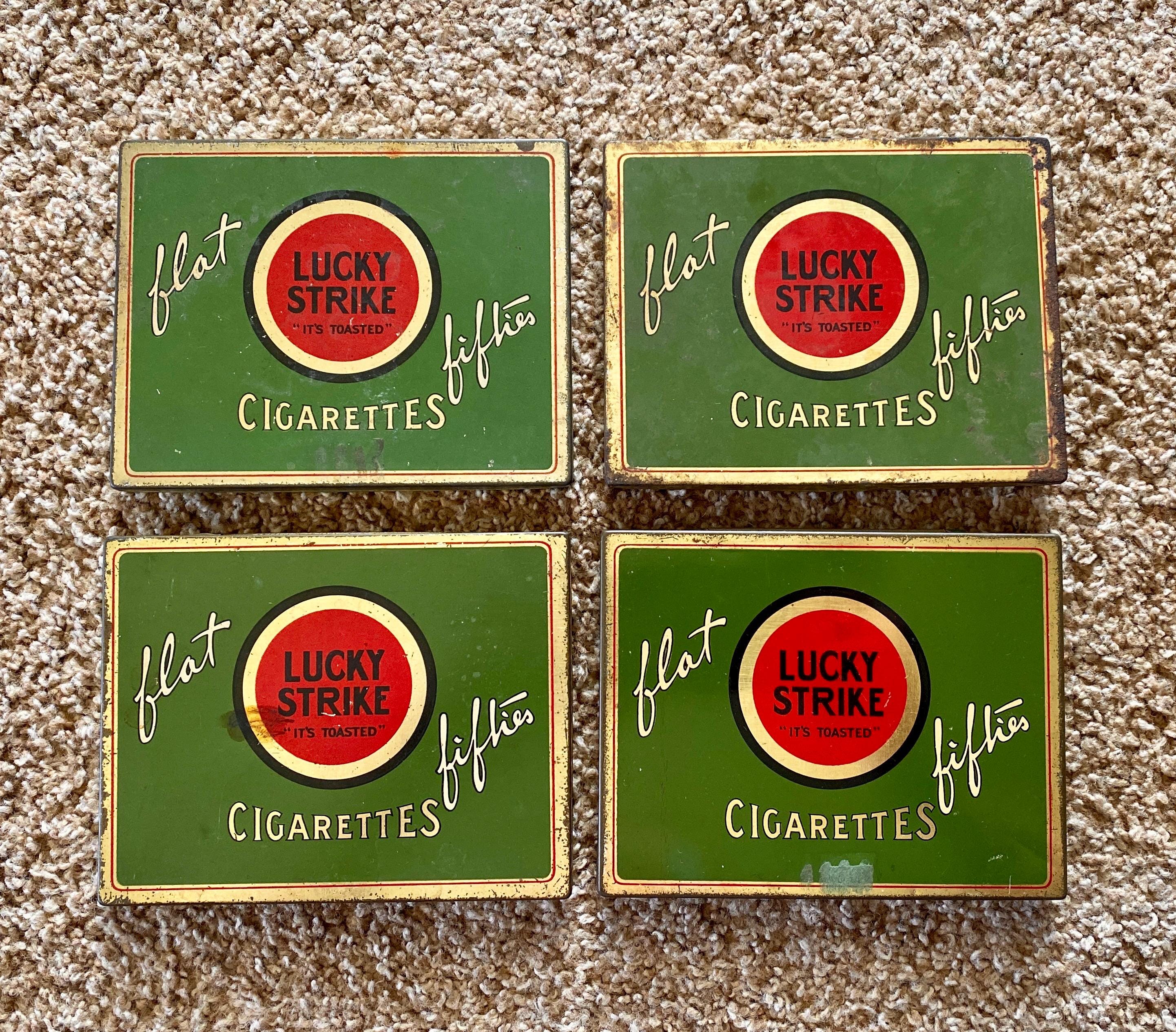 1930's cigarette tin - Etsy 日本