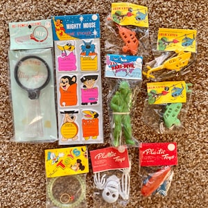 Vintage (60s/70s) Dime Store Novelty Toys | Retro Toys | You Choose [Sealed]