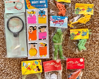 Vintage (60s/70s) Dime Store Novelty Toys | Retro Toys | You Choose [Sealed]