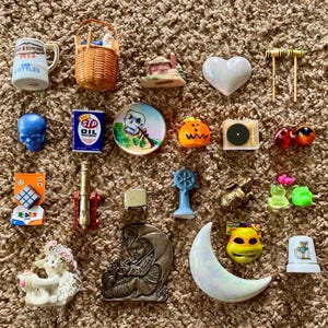 Vintage Trinkets, Minis & Smalls | Doll House Minis, Trinket Shelves, Printer Trays, Trinket Boxes | Knick-Knacks | You Choose [Pre-Owned]