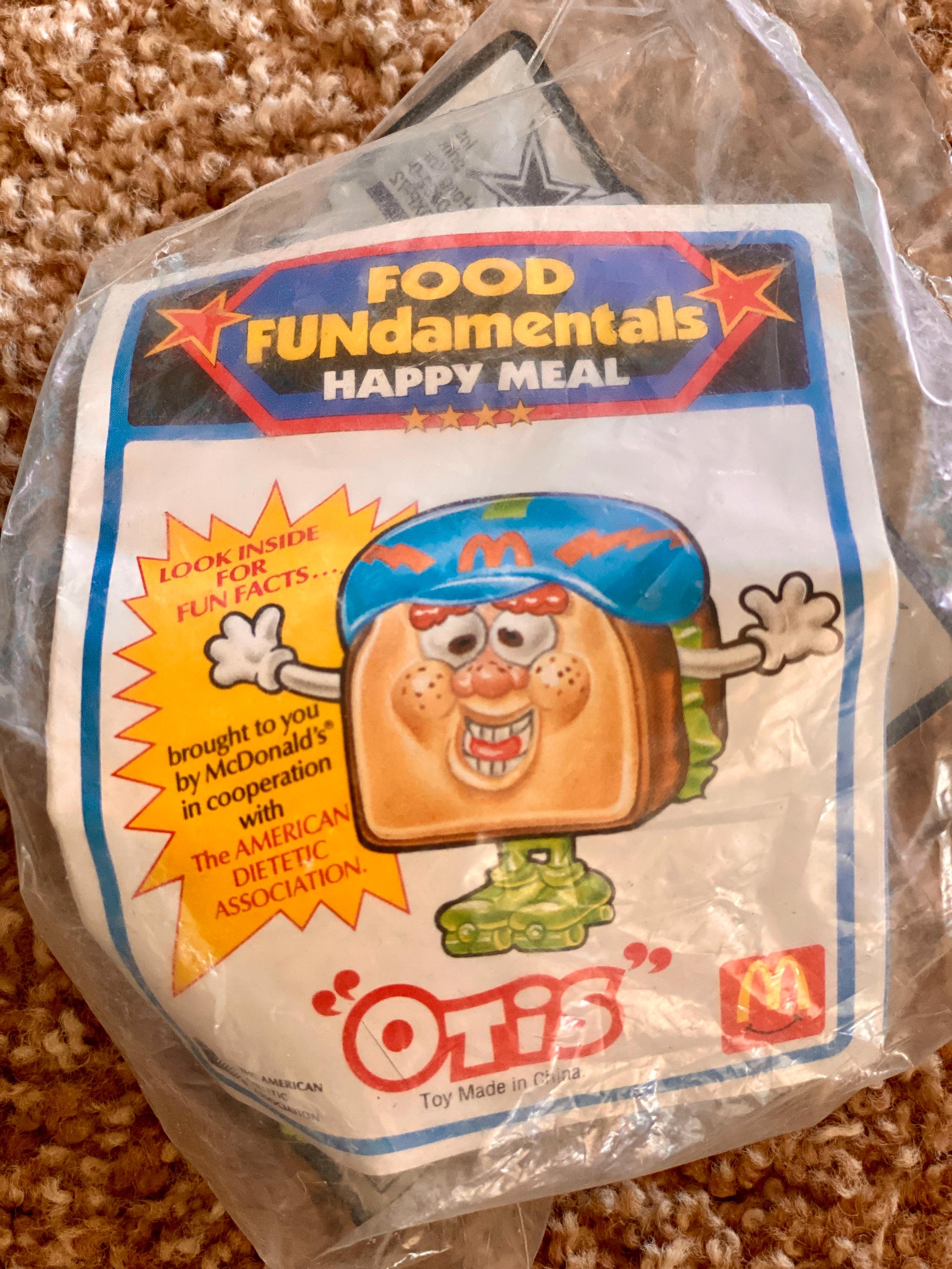 ヴィンテージ（1992年）マクドナルド FUNdamentals 折りたたみ式フード