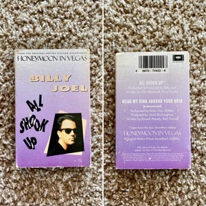 Vintage 90-tals kassettband | Pop- och rockmusiknostalgi Billy Joel